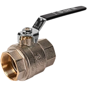 Кран шаровой 1" 1/2 полнопроходной, ВР-ВР, ручка рычаг, STOUT (SVB-0001-200040)