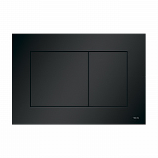 Пластиковая панель смыва TECEnow черная матовая для инсталляции унитаза 150 x 220 x 5 мм Артикул 9240407