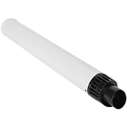 Труба дымохода D=60/100, L=700 мм с оконечником, ROMMER (RCA-6010-000700)