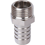 Штуцер 1/2" х 16 НР никелированный STOUT (2600D9N041600B)