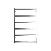 Полотенцесушитель электрич. 80 х 50 STOUT JAZZ quadro, Полированный (SHQ-J1QQ-008050)