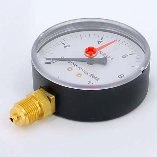 Манометр радиальный 80 мм 3/8'' 16 бар EMMETI Артикул 00614016