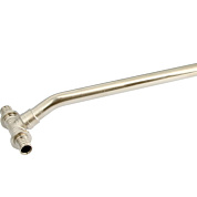 Тройник аксиальный 16 x 15 с никелированной трубкой L = 300 мм. UNIFITT (758N6153)