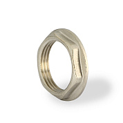 Контргайка с бортиком 3/4", никель UNI-FITT OPTIMAL (605N3001)