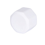 Регулирующий пластиковый колпачок для коллекторов из нерж. стали, M30 (Белый)