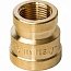 Муфта резьбовая переходная 1/2" x 3/8" ВР латунь STOUT