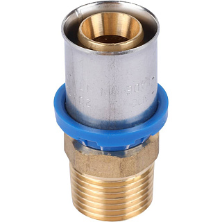 Переходник APE (Италия) с наружной резьбой 1/2 х 20 для металлопласта прессовой Артикул ARL1003200