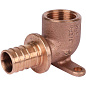 Водорозетка надвижная 25-Rp 3/4" REHAU RX корот. (бронза)