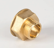 Переход резьбовой DN15х10 В 1/2" х Н 3/8" латунь LD Pride