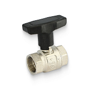 Кран шаровый 1" (ВР) полнопроходной, Т-ручка, ETALON UNI-FITT (110H4000)