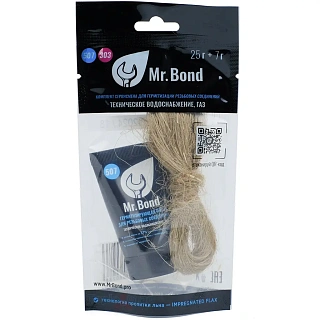 Комплект из пасты 25г и льна 7г, 507 Mr.Bond MB505050KIT3 - 