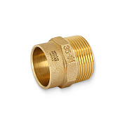 Муфта переходная 35 х 1" 1/4 (НР) под пайку EFFEBI, бронза (HB4243A073500)