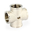 Крестовина (ВР) 1/2", никель UNI-FITT OPTIMAL (619N2001)