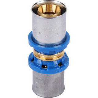 Муфта APE (Италия) соединительная равнопроходная 20 х 20 для металлопласта прессовая Артикул ARL1200220