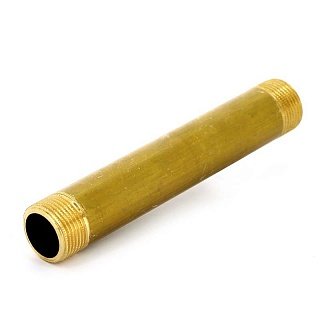 Удлинитель латунный STOUT 1" x 100 мм наружная резьба Артикул SFT-0062-001100