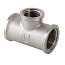 Тройник резьбовой 1" х 1/2" х 1" переходной (ВР) латунь-никель VALTEC (VTr.750.N.0604)