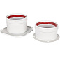 Первичный адаптер дымохода D=80 (совместим с IMMERGAS) ROMMER (RCA-8080-260022)