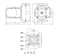 Насос циркуляционный Rommer FORCE фланцевый трехскоростной 50-60F  220V