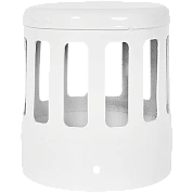 Наконечник D=80, горизонтального коаксиального дымохода, алюминий, ROMMER (RCA-0080-010004)