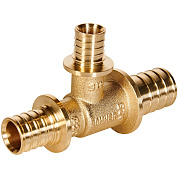 Тройник переходной 25 x 16 x 20 мм. аксиальный для труб PEX ROMMER (RFA-0014-251620)