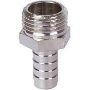 Штуцер 1/2" х 12 НР никелированный STOUT (2600D9N041200B)