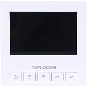 Термостат комнатный БАСТИОН TEPLOCOM TS-Prog-220/3A, проводной, прогр., реле 250 В, 3 А (913)