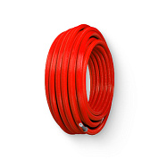 Труба предизолированная PE-Xa/EVOH 16 х 2.2 / 6 мм. красная, 100 м. UNI-FITT (564R1610)