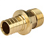 Муфта надвижная НР 25 х 3/4" REHAU RAUTITAN RX бронза