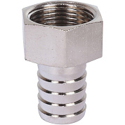 Штуцер 3/4" х 20 ВР никелированный STOUT (2600F1N052000B)