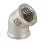 Угол 45° резьбовой (ВР) 1/2" латунь-никель VALTEC (VTr.091.N.0004)